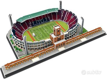 Puzzle 3D dello stadio Renato Dall'Ara.Nuovo