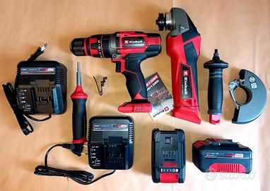 Kit nuovo Einhell  TE-CD 18/48  TE -AG 18/115