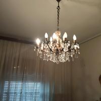 lampadario con brindoli
