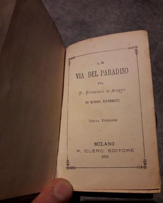 La Via del Paradiso - III edizione del 1873