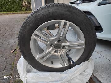 Gomme invernali + cerchi in lega Mak 16 pollici 