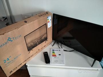 TV 24” Smart Tech DVBT2-DVBS2 (no smart tv)