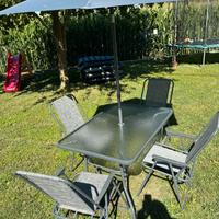 Set da giardino nuovo