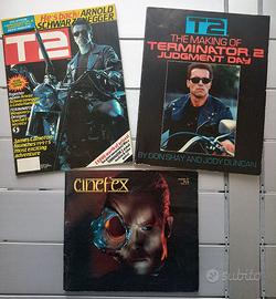 2 riviste+libro su Terminator 2 (incl. CINEFEX 47)