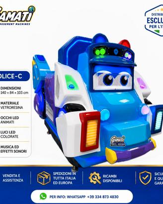 Kiddie Ride- Dondolante-giostra-giostrina a monete