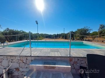 AGOSTO Trulli Lina PISCINA PRIVATA 7 posti 2 bagni
