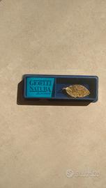 Foglia naturale in bagno d'oro a 24K 