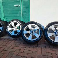 SET 4 cerchi originali BMW con gomme invernali