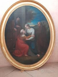 Grande pala d' altare dei primi 800