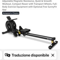 Vogatore e Tavolo Ping pong