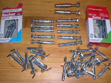 Stock tasselli Fischer per Makita Dewalt Hilti