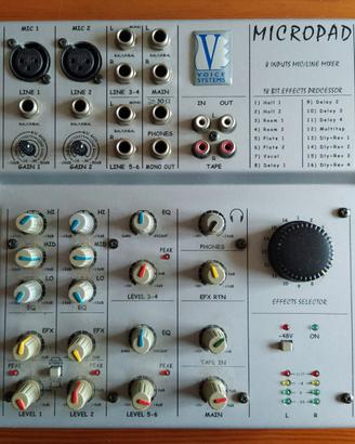 Mixer Voice Systems Micropad