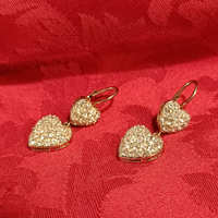 Orecchini pendenti a cuore