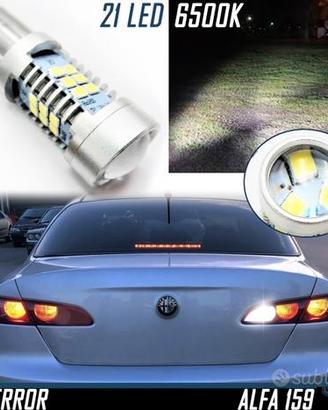 Luce RETROMARCIA LED per Alfa Romeo 159 P21W 6500K