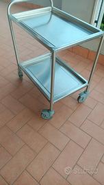 carrello acciaio inox