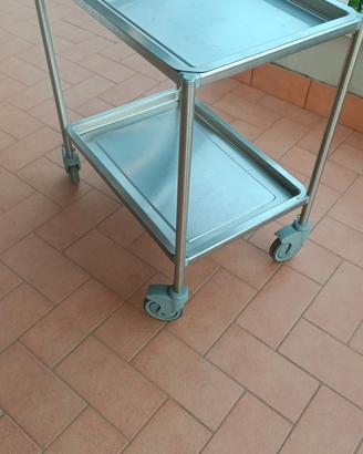 carrello acciaio inox