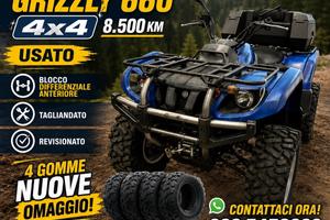 Yamaha Grizzly 660 Da lavoro/montagna