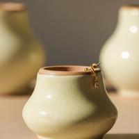 Vasetto miniatura ceramica vintage 