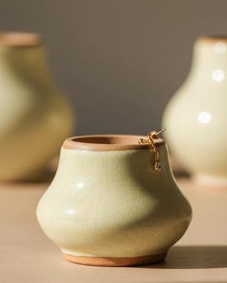 Vasetto miniatura ceramica vintage 