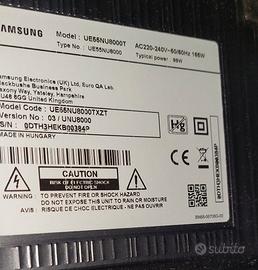 Samsung serie 8 2018 per ricambi