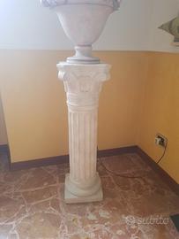 colonna in gesso 