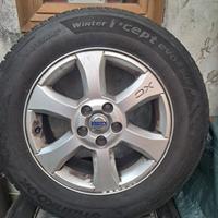 4 cerchioni con gomme invernale