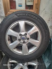 4 cerchioni con gomme invernale