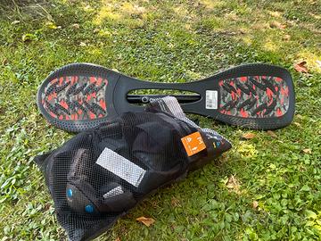 Waveboard oxelo con protezioni complete