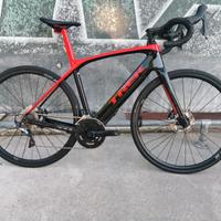 Bicicletta da corsa elettrica Trek Domane + Tg 54