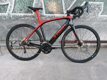 Bicicletta da corsa elettrica Trek Domane + Tg 54