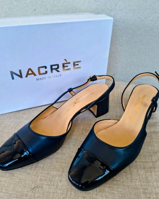 Scarpe Slingback Nacrée