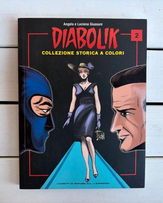 Libro Diabolik Collezione Storica a Colori Vol. 2