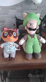 super mario animal crossing pupazzo