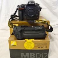 NIKON D810 + MB-D12 + 2CF (10.000 scatti)