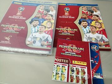 Raccoglitore Andrenalyn Russia 2018 Panini con 150