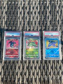 Pokemon trio radiant psa10