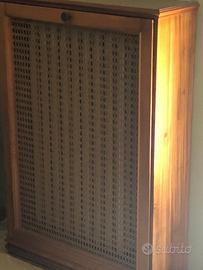 Copertura termosifone in legno