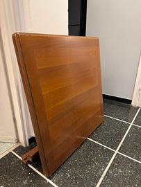 Tavolo in legno 1m di lunghezza apribile a 2metri