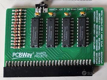 Espansione RAM 512K Commodore Amiga 500