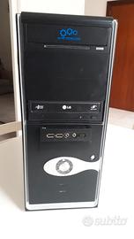 Case Tower Med per PC fisso e accessori