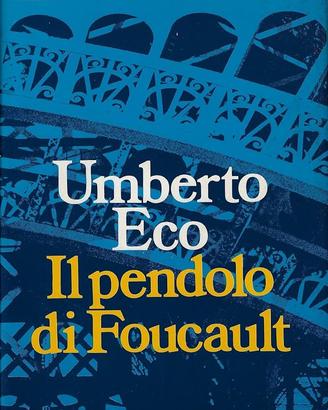 Prima Ediz. Il pendolo di Foucault di Umberto Eco