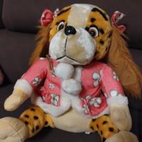 Peluche morbido made in Italy leoncino 