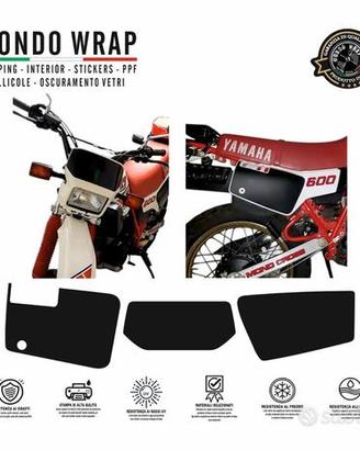 Adesivi tabelle Yamaha XT 600 43F