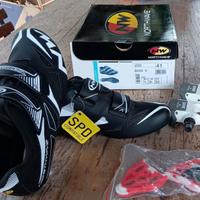 Scarpini, pedali Look e tacchette