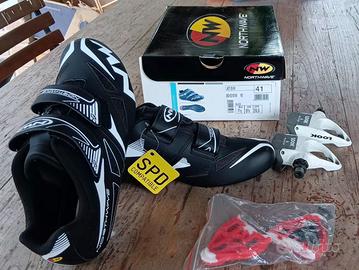 Scarpini, pedali Look e tacchette