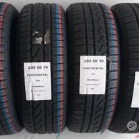 4 gomme 205 60 16 continental a655