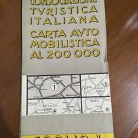 CARTA AUTOMOBILISTICA ITALIANA 1932