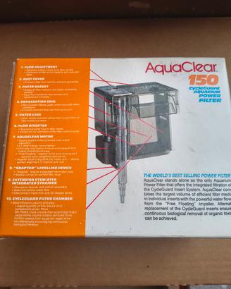 Filtro a zainetto AquaClear50 Versione USA 110v