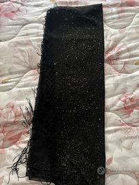 Sciarpa nera donna