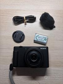 Fotocamera Sony ZV-1F Nuova e astuccio in omaggio